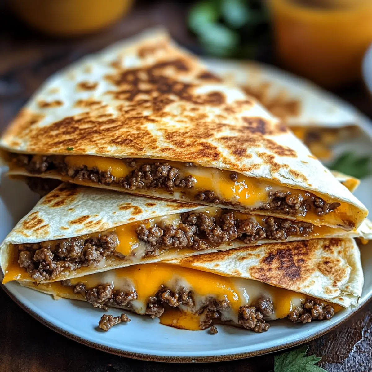 Smashburger Quesadillas