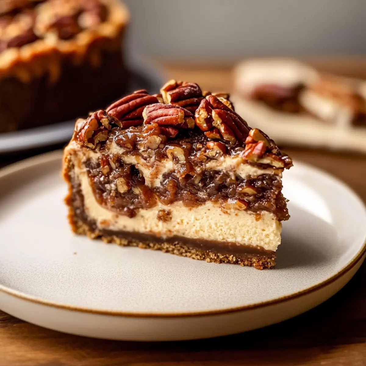 Pecan Pie Cheesecake