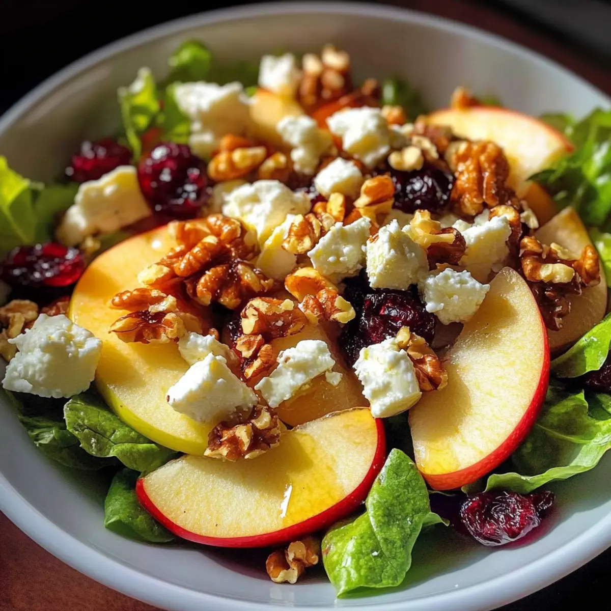 Honeycrisp Apple and Feta Salad