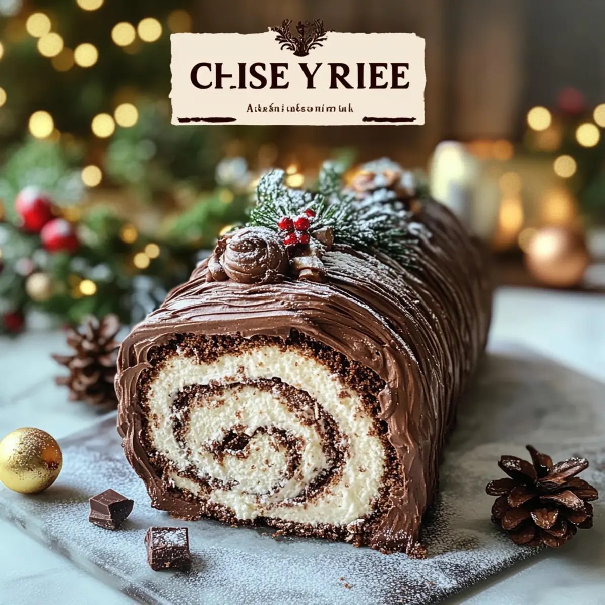 Classic Yule Log Recipe