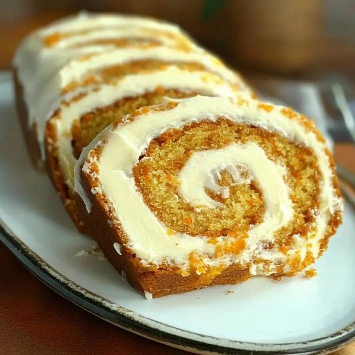 Perfect Carrot Cake Roll
