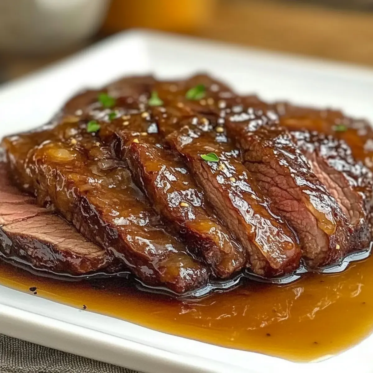 Southern Glazed beef