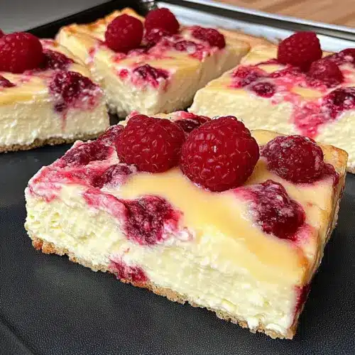 Raspberry Baked Yogurt