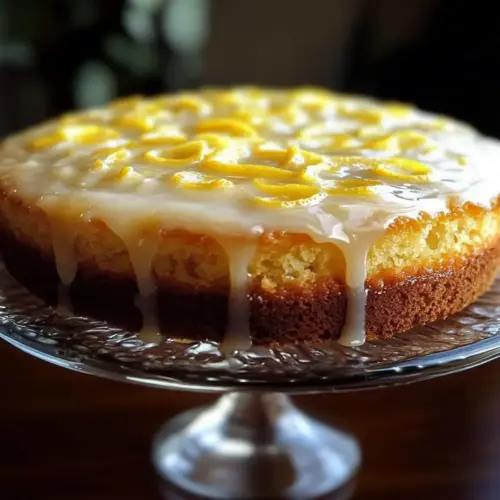 A Lemon Cake to Die For