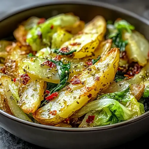 Spicy Stir-Fried Cabbage