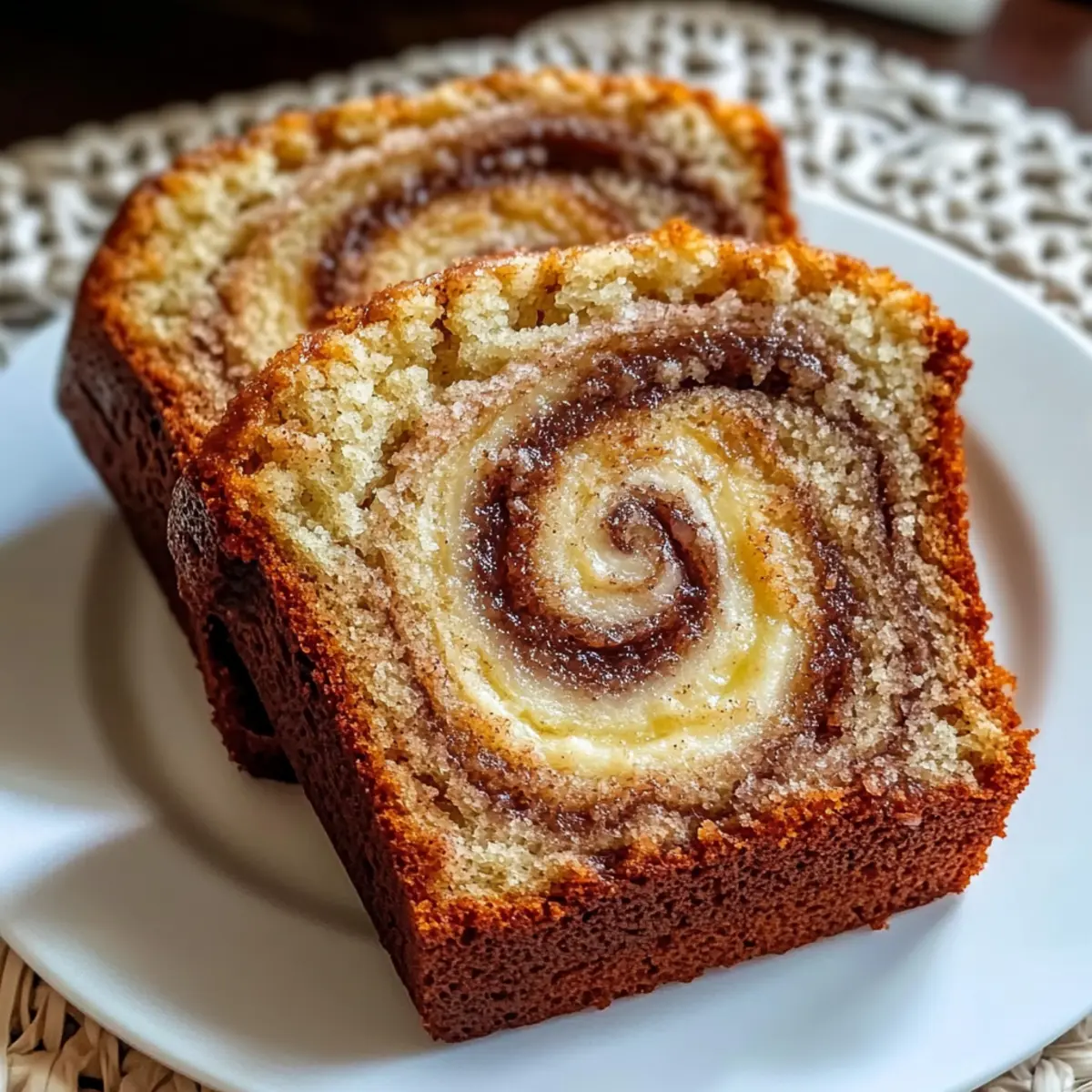 Cinnamon Swirl Banana Bread
