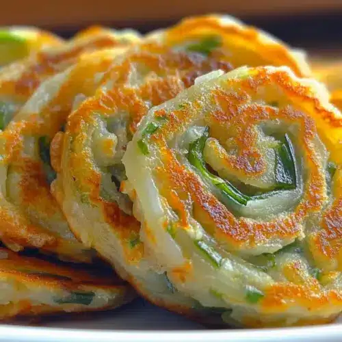 Rice Paper Scallion Pancakes