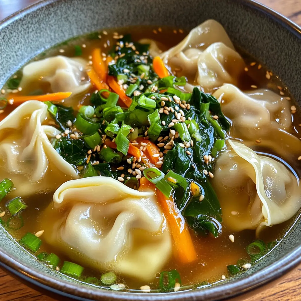 Homemade Wonton Soup
