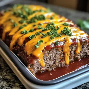 Cheeseburger Meatloaf