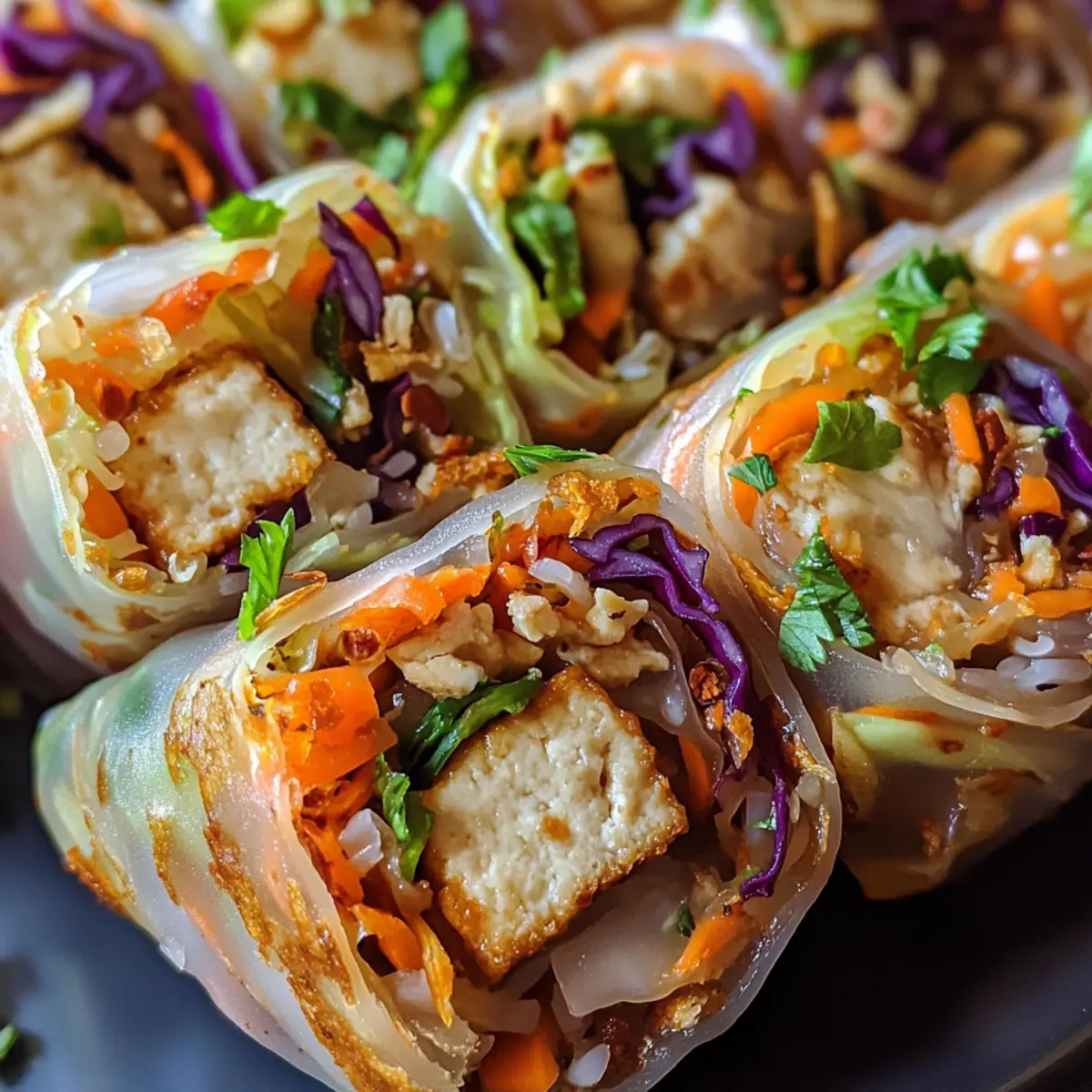 Crispy Air Fryer Rice Paper Rolls