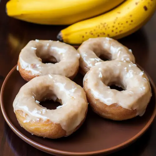 Banana Bread Donuts