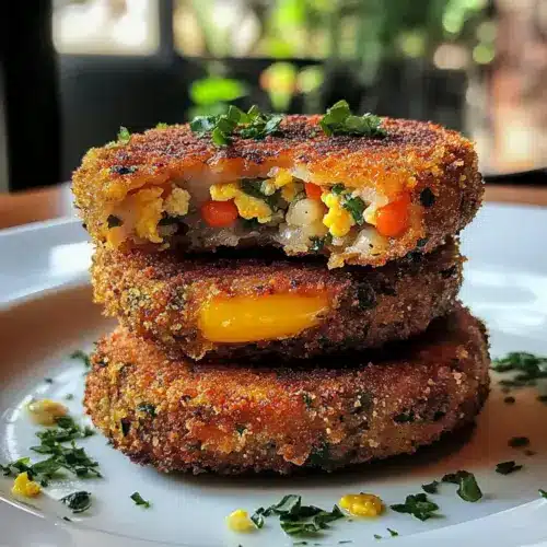 Crispy Sardine & Egg Patties