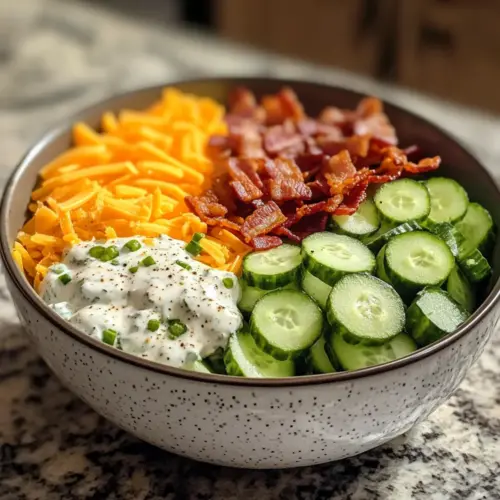 Cucumber Ranch Crack Salad