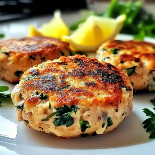 Mediterranean Chicken Patties