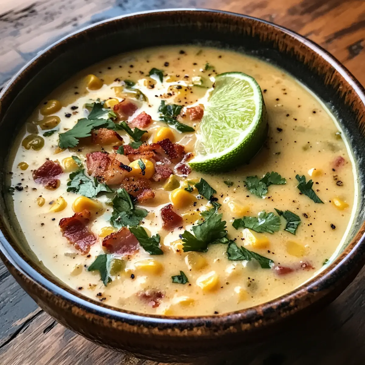 Mexican Street Corn Soup