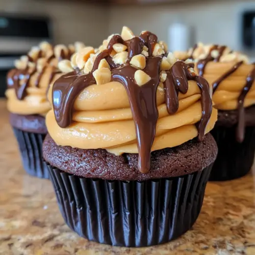 Snickers Cupcakes