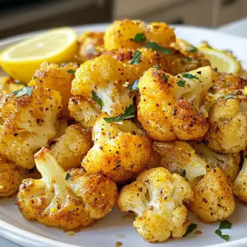 Lemon Pepper Cauliflower