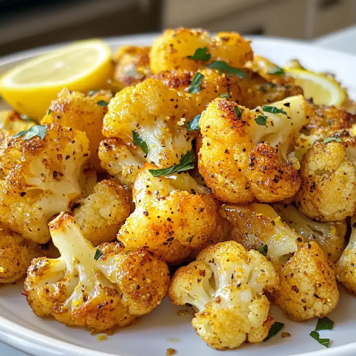 Lemon Pepper Cauliflower
