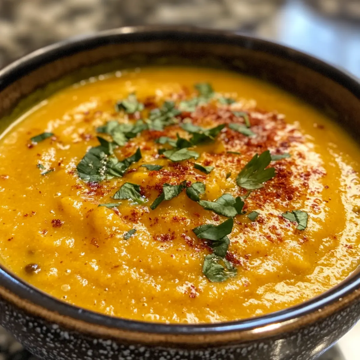 Autumn-Spiced Roasted Pumpkin Soup