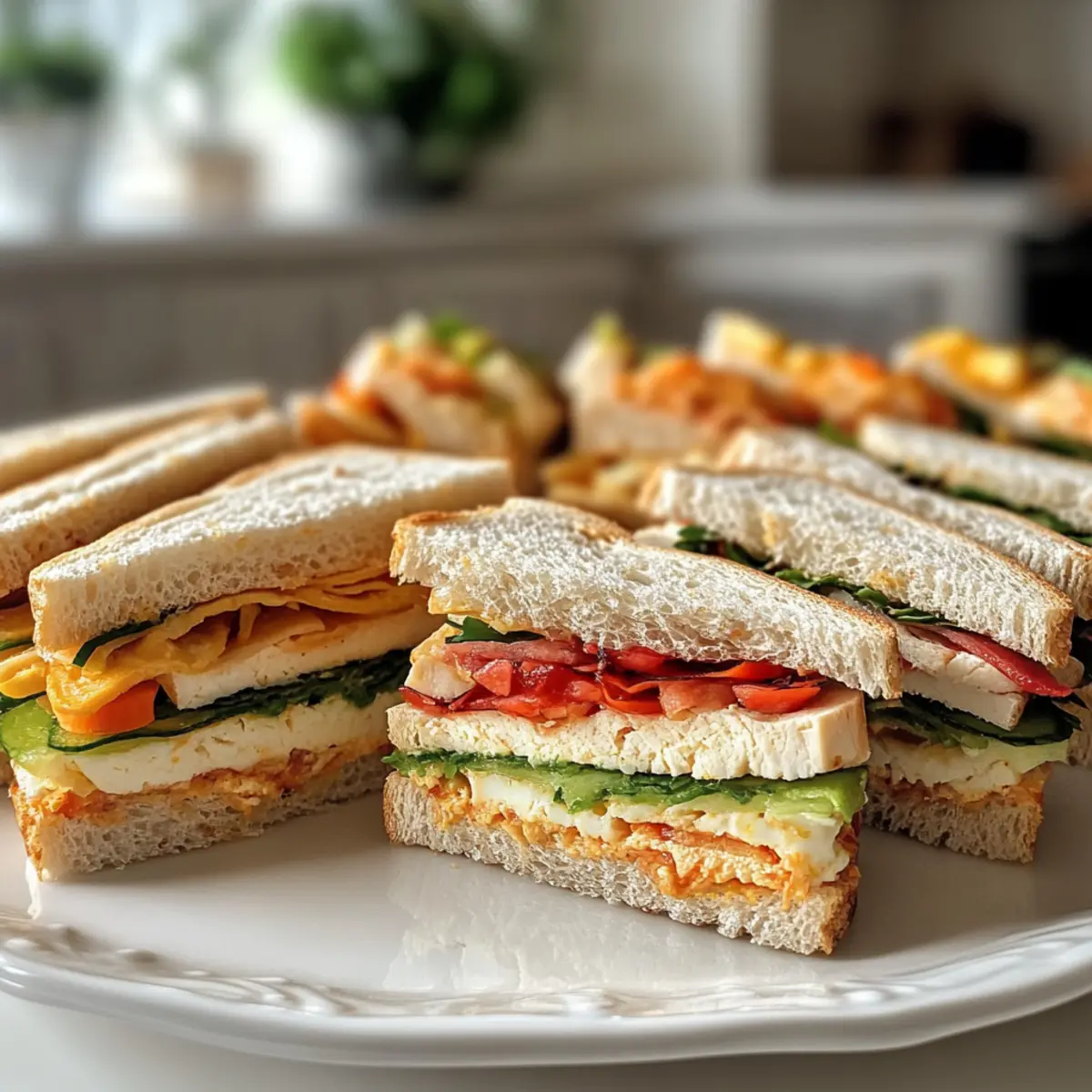 Mini Finger Sandwiches