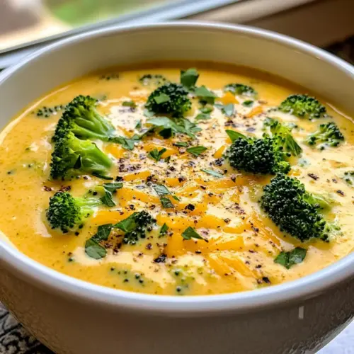 Broccoli Cheddar Soup