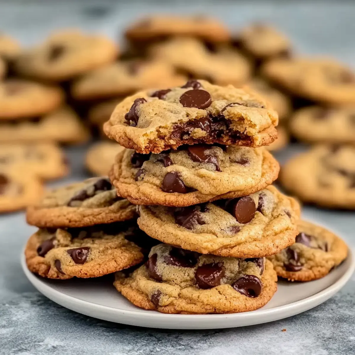 Brown butter chocolate chip cookies