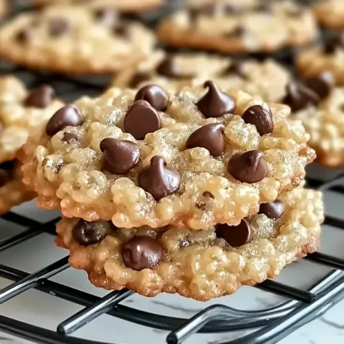 Rice Krispie Chocolate Chip Cookies