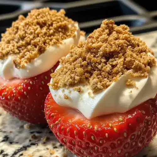 Cheesecake Deviled Strawberries