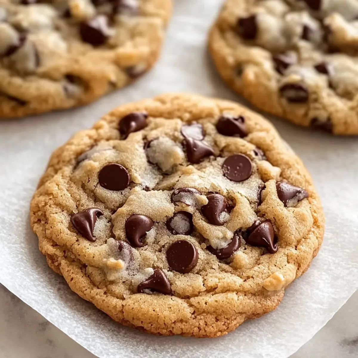 Thick & Chewy Chocolate Chip Cookies