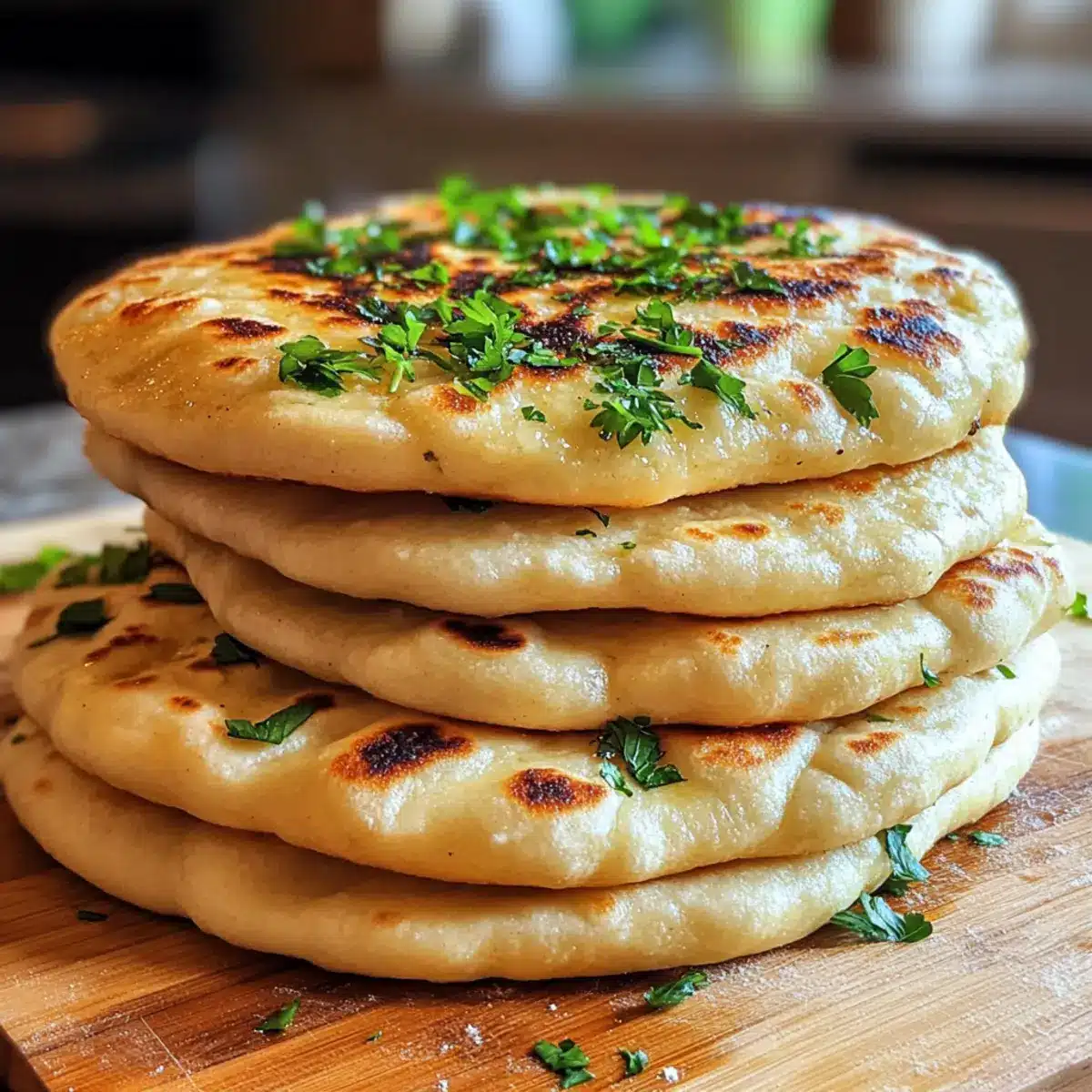 Greek Yogurt Turkish Flatbread